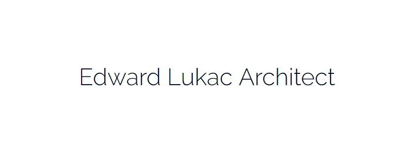 Edward Lukac Architect